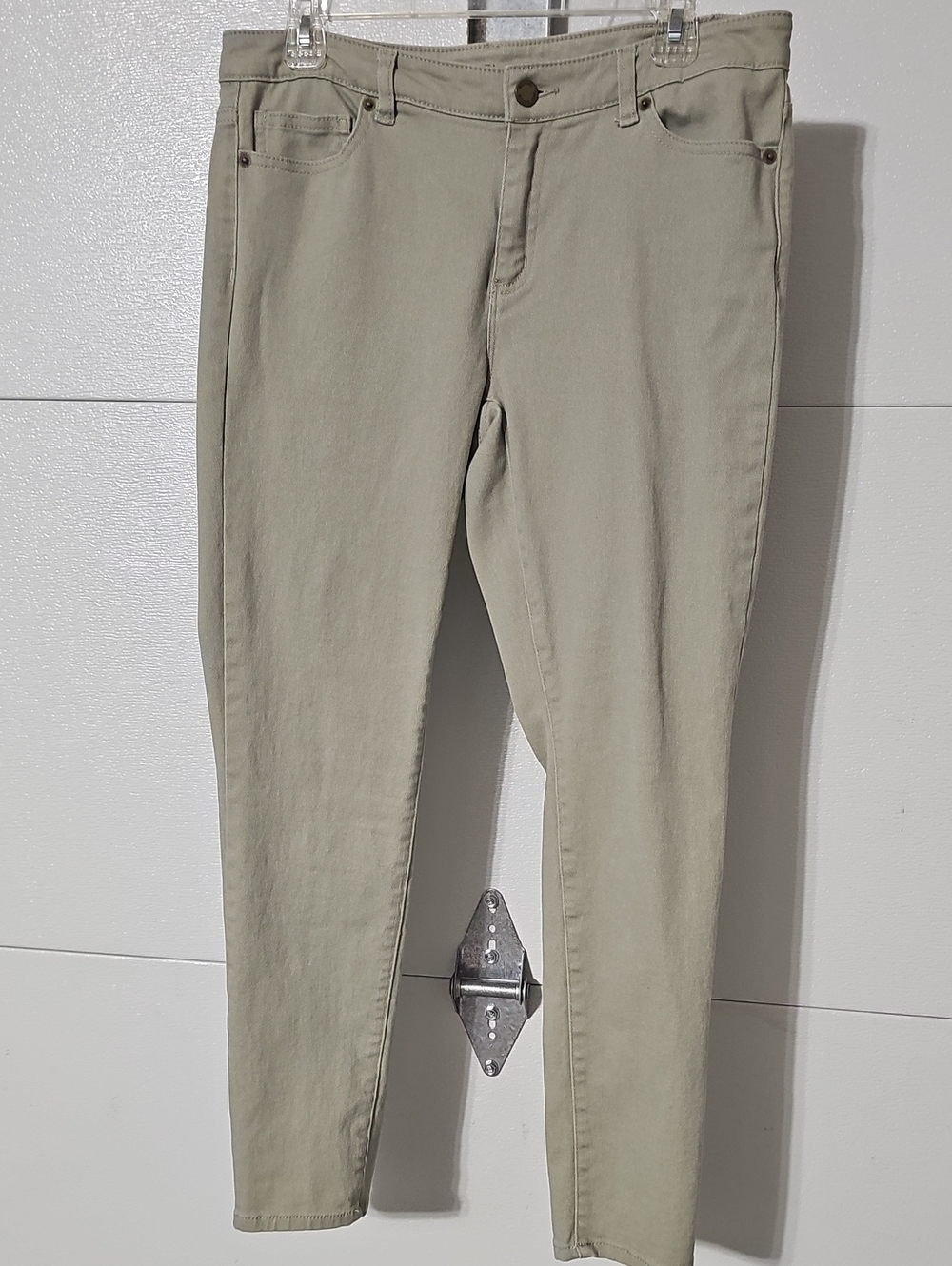 Michael Kors Slim Stretch Jeans in Light Taupe